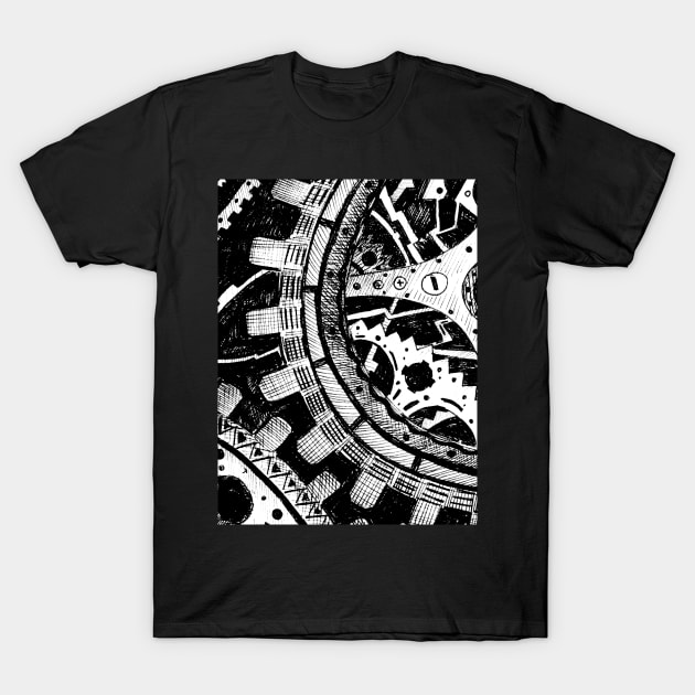 Gears T-Shirt by BohdenkaART